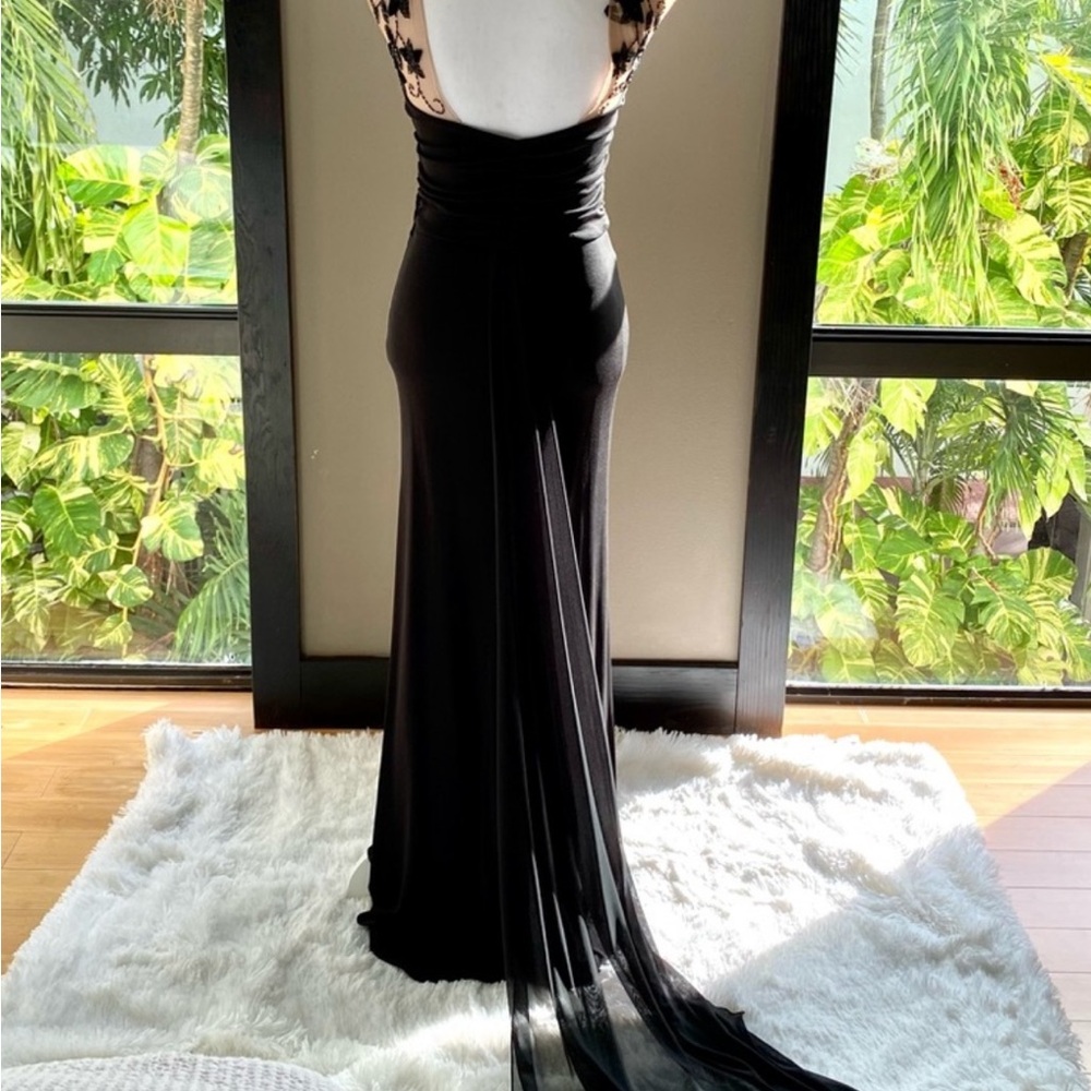 Elegant Black Evening Gown
